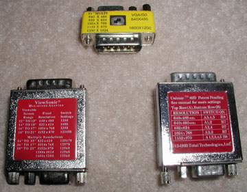 Mac to PC monitor adaptors