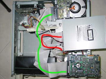 Jeffrey's IDE CDROM cable setup image