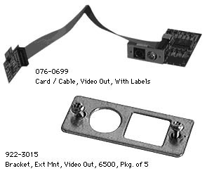 image of s-video/composite video out card