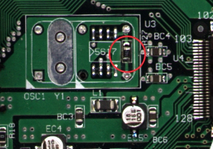 image of resistor to remove